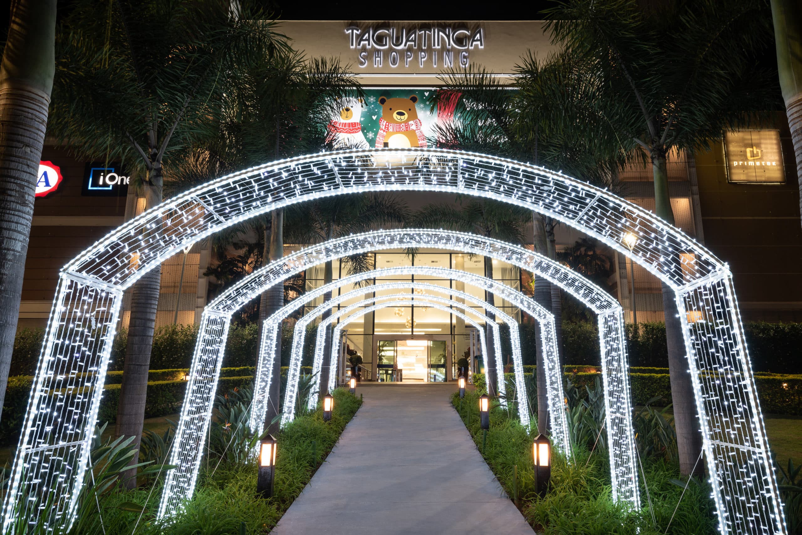 Natal Iluminado: Taguatinga Shopping oferece decoração interativa