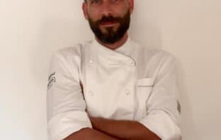 Chef italiano Luca Bidinost