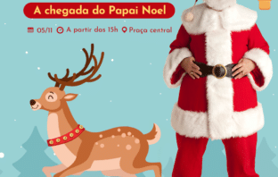 Chegada do Papai Noel DF Plaza Shopping