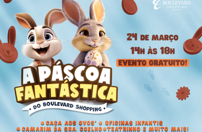 Banner Páscoa Boulevard Shopping