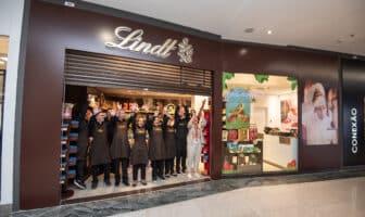 TGS inaugura Lindt, líder suíça na categoria de chocolates premium