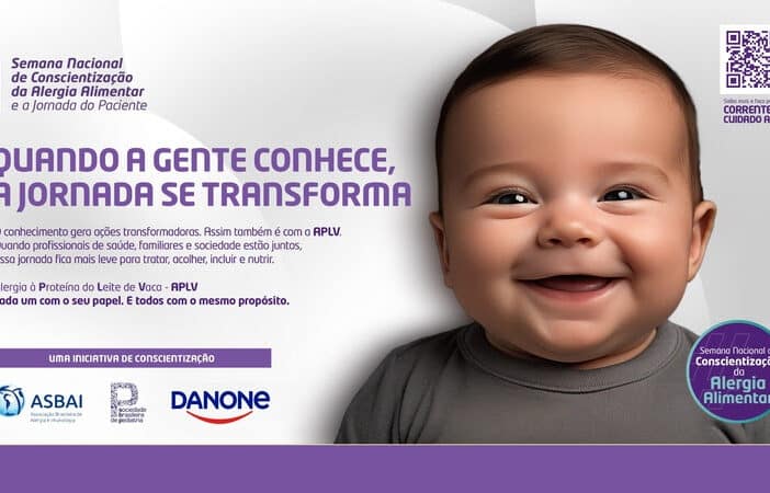 Danone promove conscientização sobre Alergia à Proteína do Leite de Vaca em campanha de 40 dias