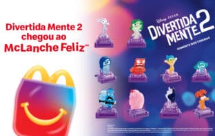 McLanche Feliz celebra lançamento de “Divertida Mente 2”, o novo filme da Disney e Pixar