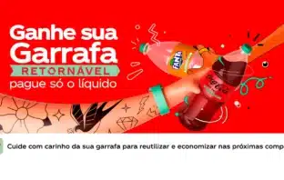 COCA-COLA ANUNCIA NOVA PROMOÇÃO DE GARRAFAS RETORNÁVEIS PARA 2024