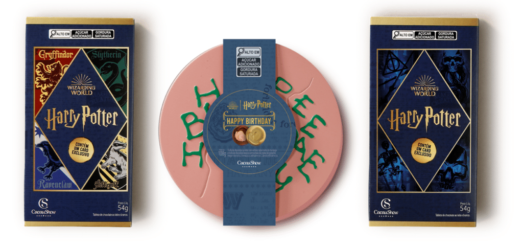 Cacau Show e Warner Bros. Discovery Global Consumer Products se unem novamente e lançam produtos icônicos para o aniversário de Harry Potter