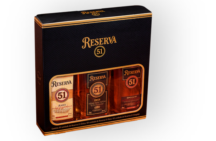  Recomendações para o Dia dos Pais: Kit Cachaça Reserva 51