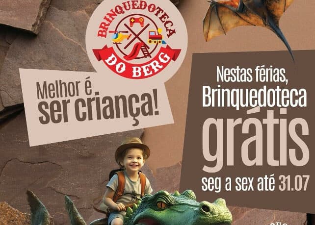 Açougue do Berg tem espaço kids gratuito durante o mês de julho