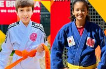 Guilherme Mazzilli e Roberta Queiroz, alunos da Escola Canadense de Brasília se preparam para representar o DF no Campeonato Nacional de Judô, destacando-se entre os melhores jovens atletas do país.