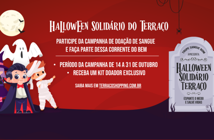 Halloween Solidário do Terraço Shopping