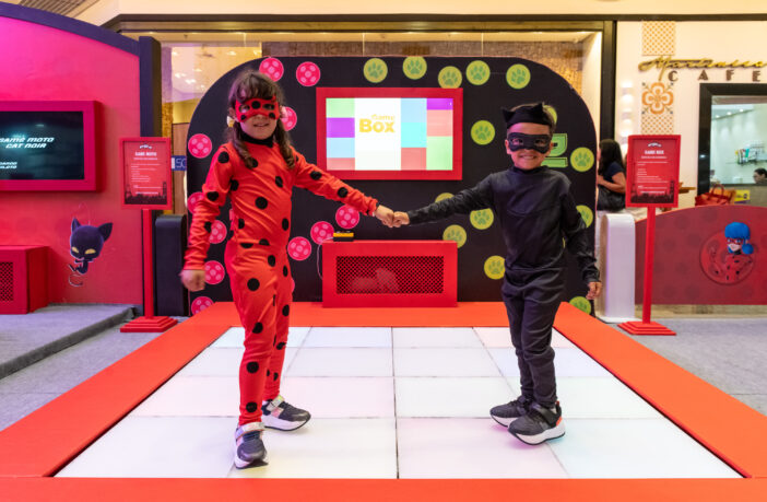 Brasília Shopping recebe LadyBug e Ghostforce para animar as férias escolares