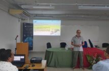 Dr. Vênancio Guedes durante sua palestra no evento
