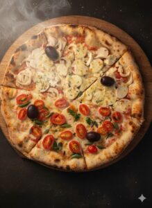 Pizzas da Pizza do Quintal (Créditos: Divulgação)